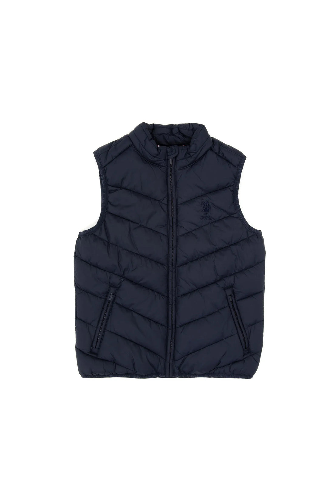 U.S. Polo Assn._Navy_Navy Puffer Vest_G083SZ0100 2251407_VR033_01