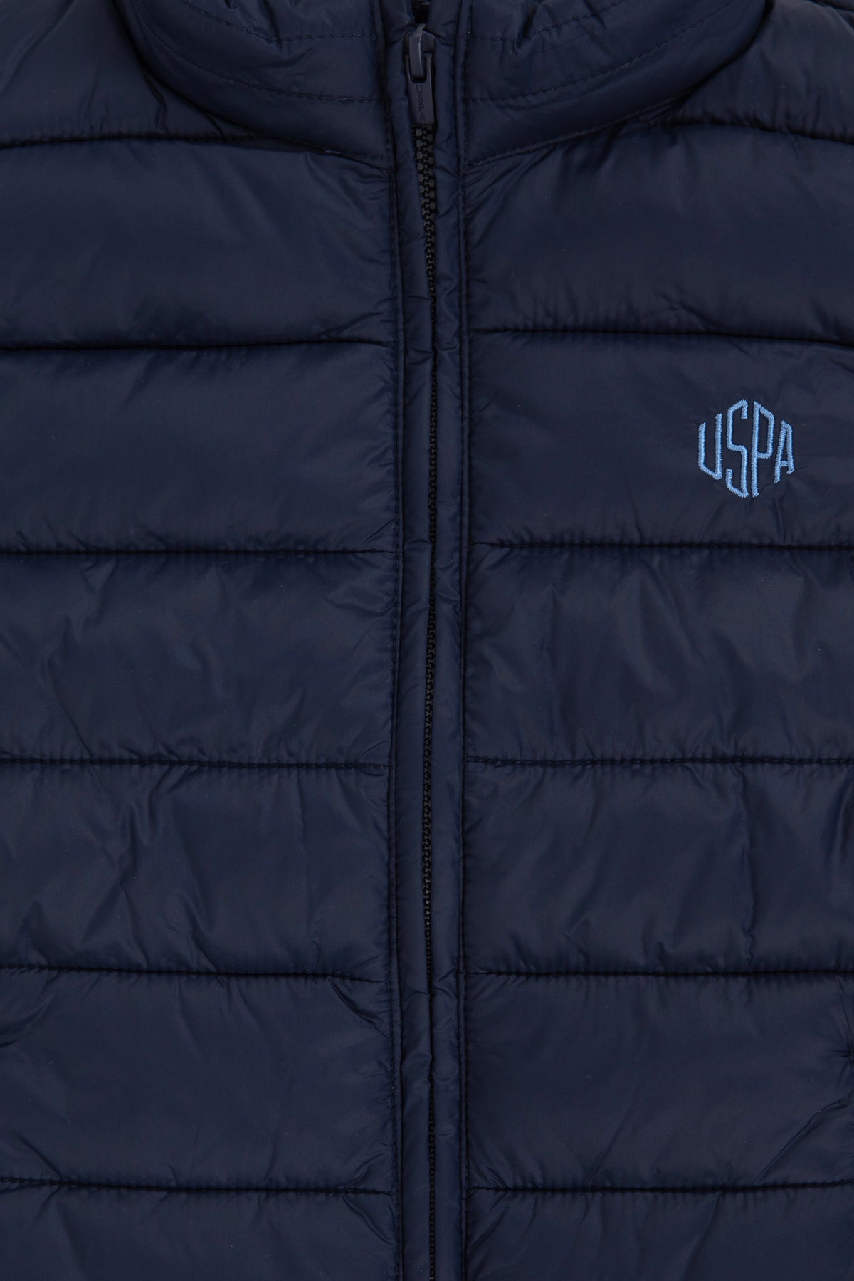Navy Blue Woven Vest_G083SZ0100 1952567_VR033_03