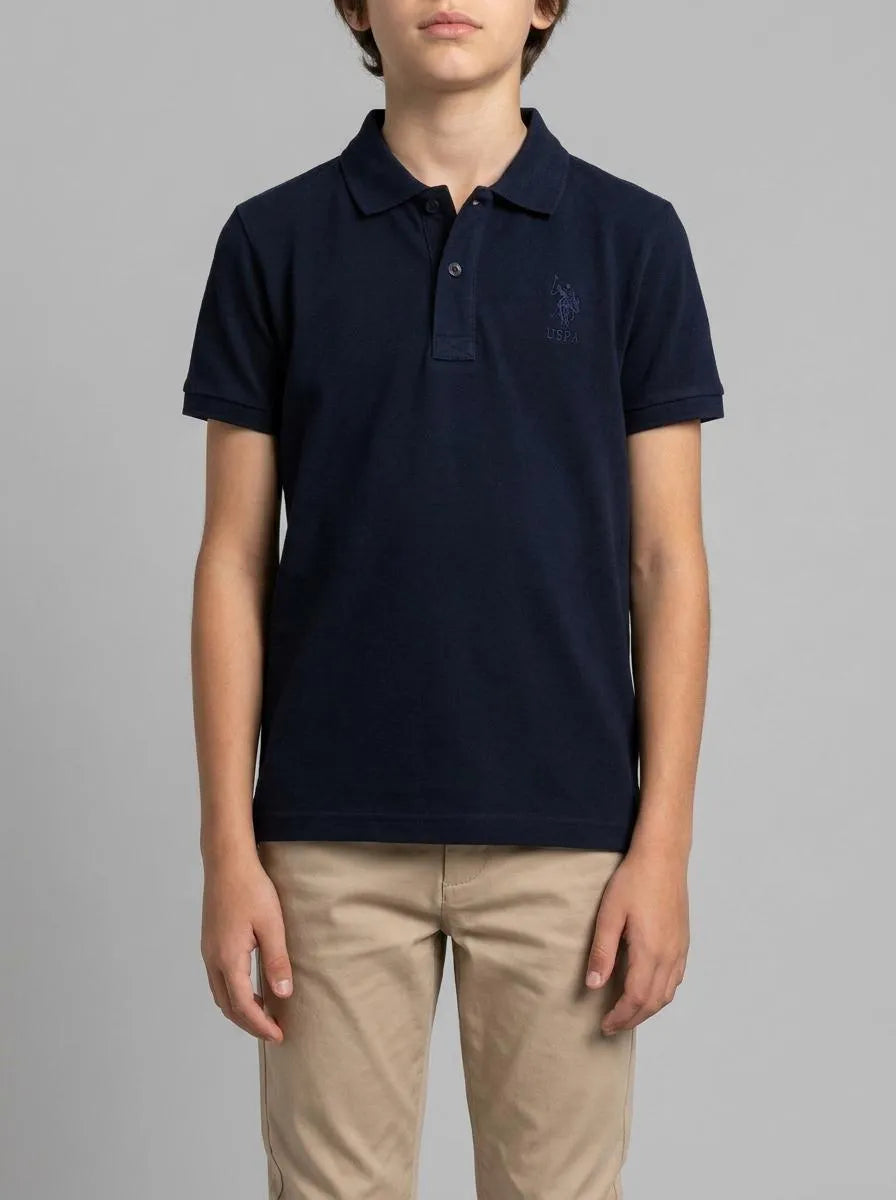U.S. Polo Assn. Navy Boys Navy Polo Shirt SKU: G083SZ0110 2084894_VR033 Image 00