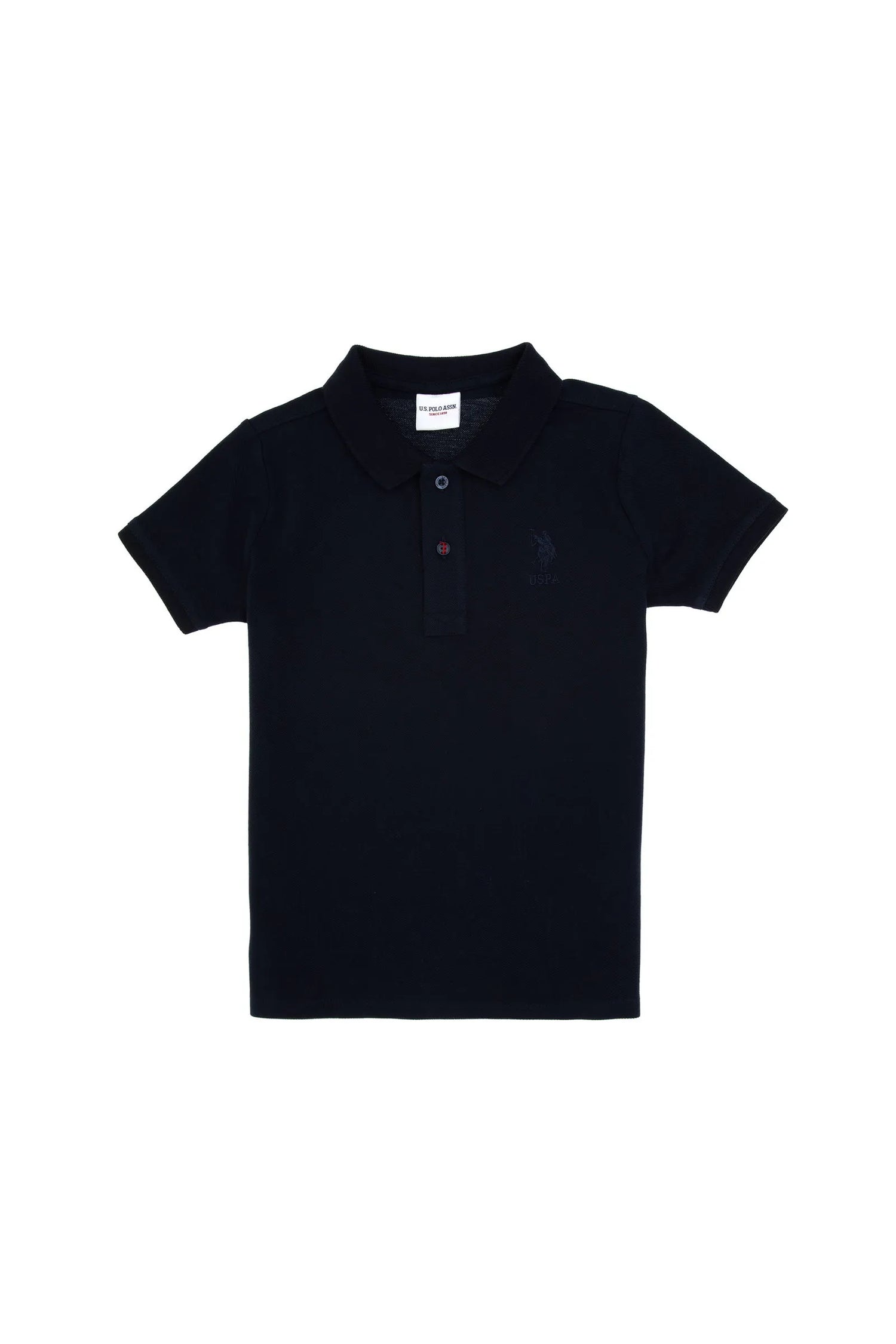U.S. Polo Assn. Navy Blue Boys Navy Blue Polo Shirt SKU: G083SZ0110 2084894_VR033 Image 01