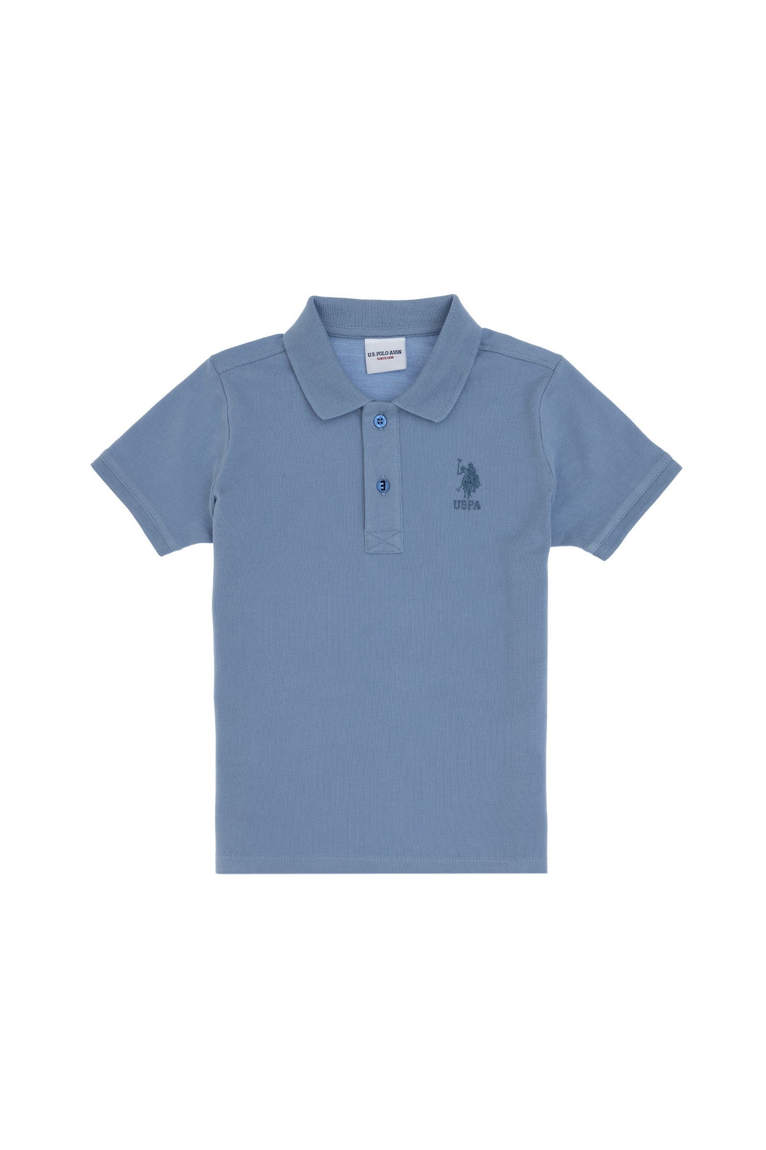 U.S. Polo Assn._Blue Polo Shirt_G083SZ0110 2084894_VR036_01