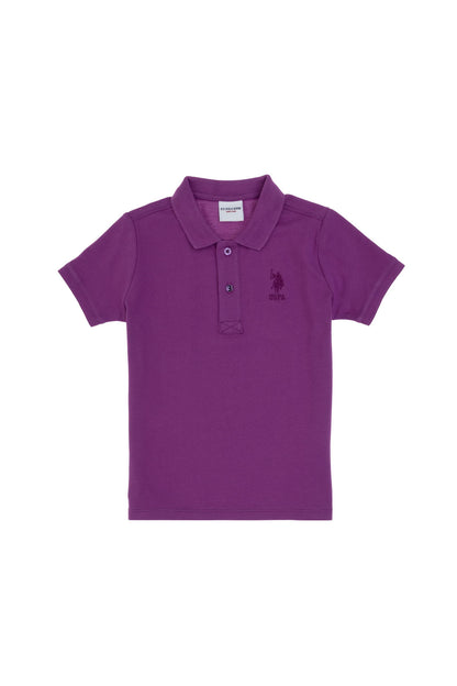 U.S. Polo Assn._Violet Polo Shirt_G083SZ0110 2084894_VR037_01