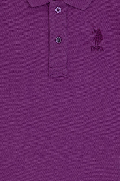 U.S. Polo Assn._Violet Polo Shirt_G083SZ0110 2084894_VR037_03