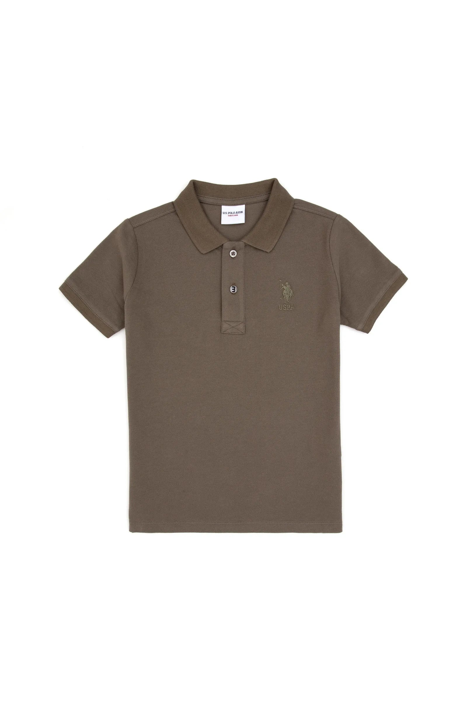 U.S. Polo Assn. Mink Boys Mink Polo Shirt SKU: G083SZ0110 2084894_VR052 Image 01