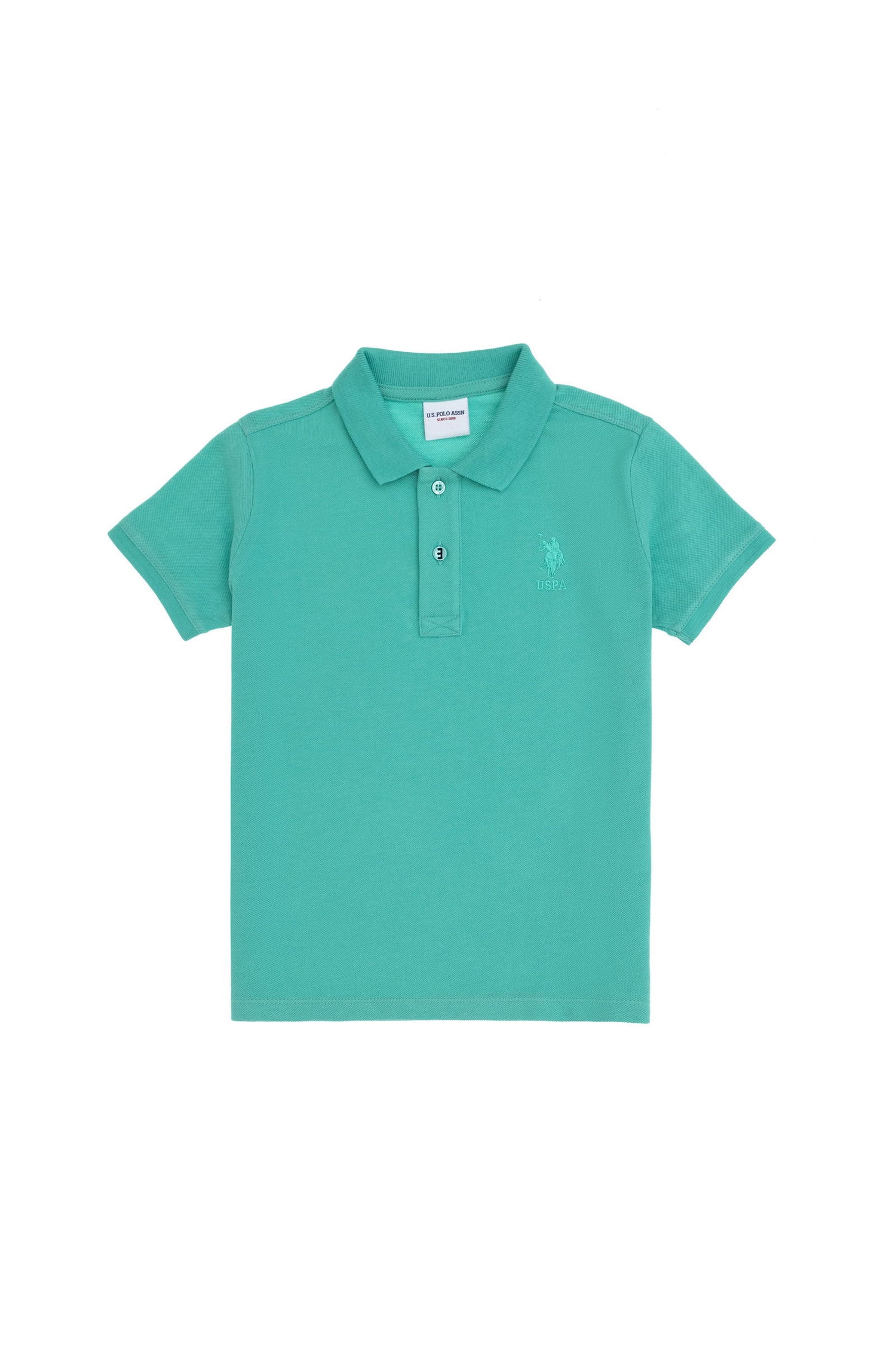 U.S. Polo Assn._Mint Polo Shirt_G083SZ0110 2084894_VR090_01