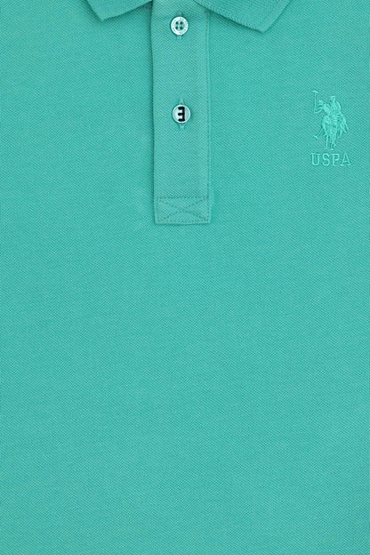 U.S. Polo Assn._Mint Polo Shirt_G083SZ0110 2084894_VR090_03