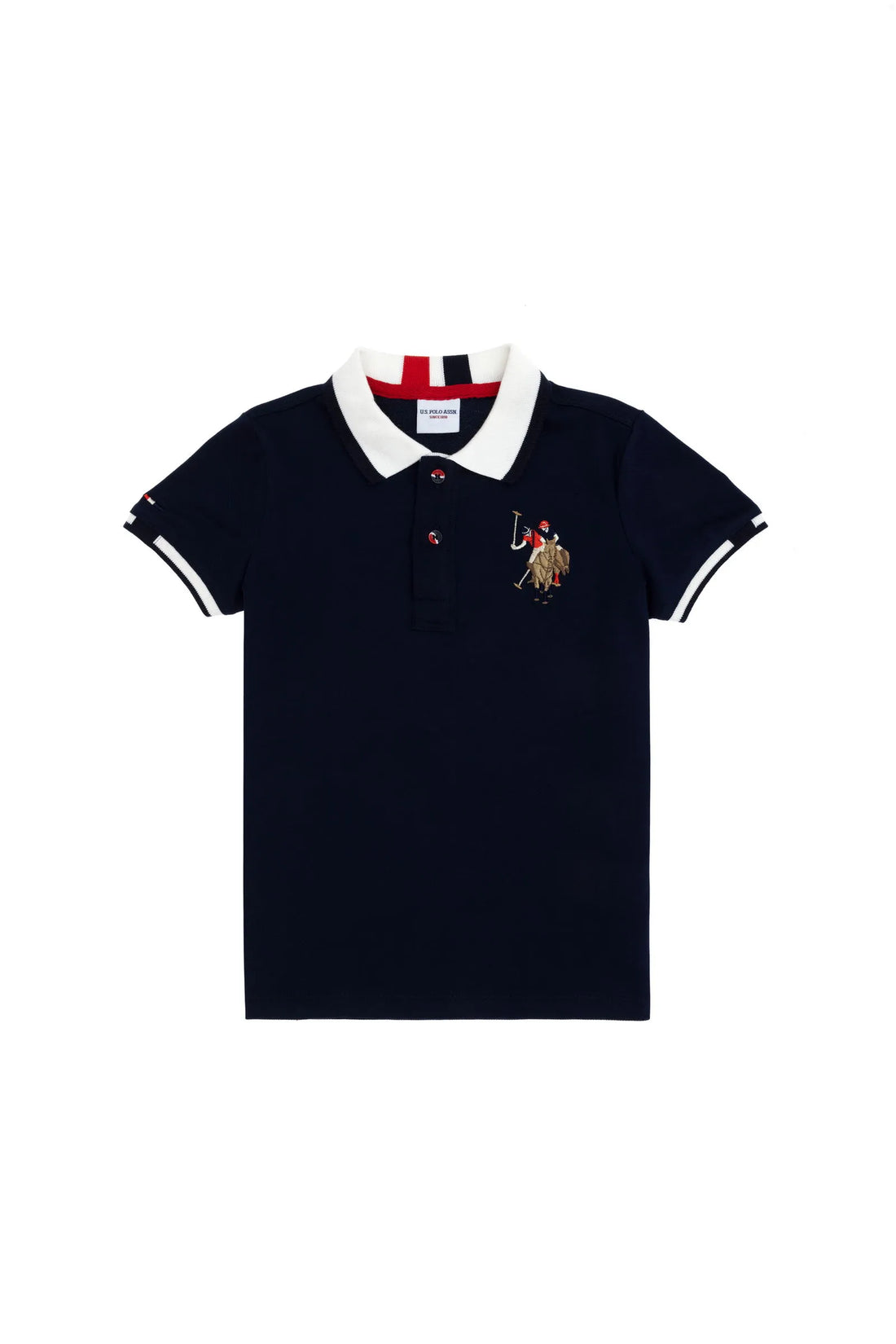 U.S. Polo Assn. Navy Boys Navy Polo Shirt SKU: G083SZ0110 2085099_VR033 Image 01