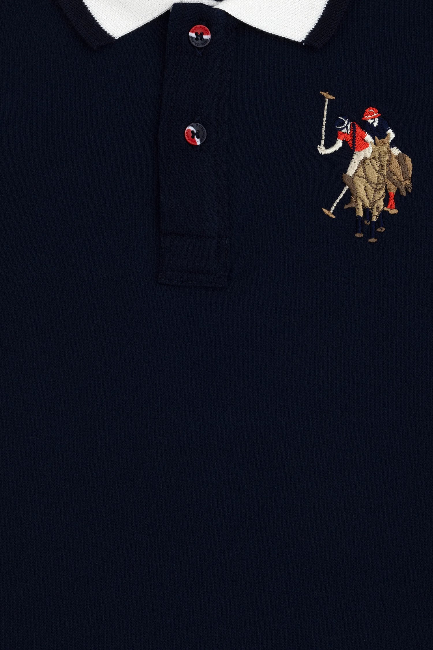U.S. Polo Assn. Navy Blue Boys Navy Blue Polo Shirt SKU: G083SZ0110 2085099_VR033 Image 03