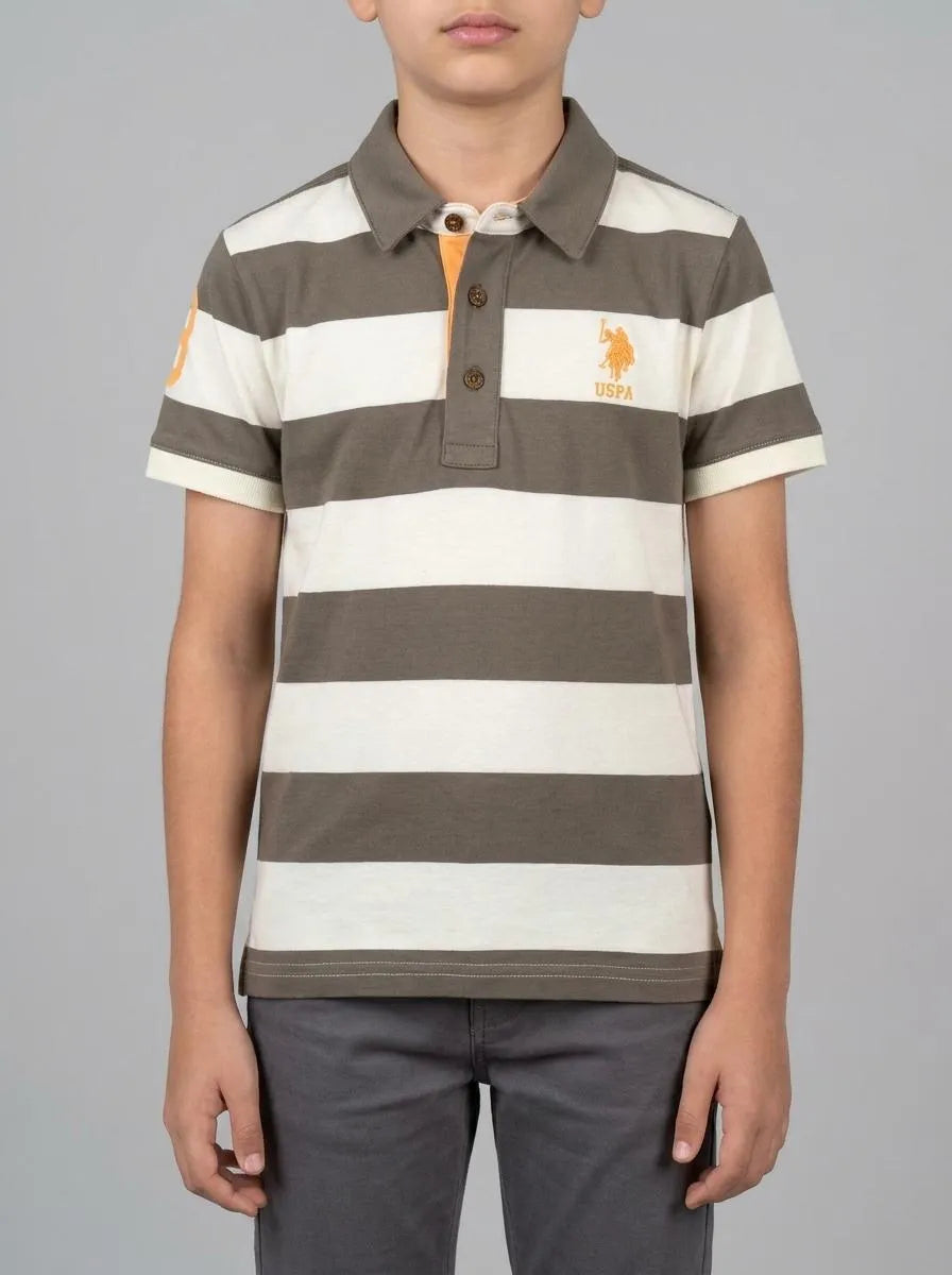 U.S. Polo Assn. Mink Boys Mink Polo Shirt SKU: G083SZ0110 2105685_VR052 Image 00