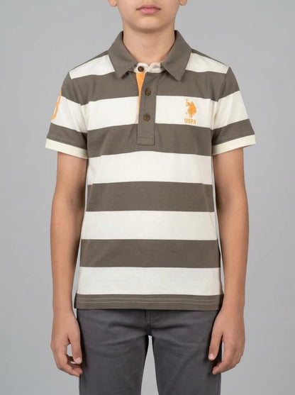U.S. Polo Assn. Mink Boys Mink Polo Shirt SKU: G083SZ0110 2105685_VR052 Image 00