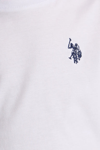 U.S. Polo Assn. White Boys White Short Sleeve T-Shirt SKU: G083SZ0110 PU-8661_VR013 Image 06