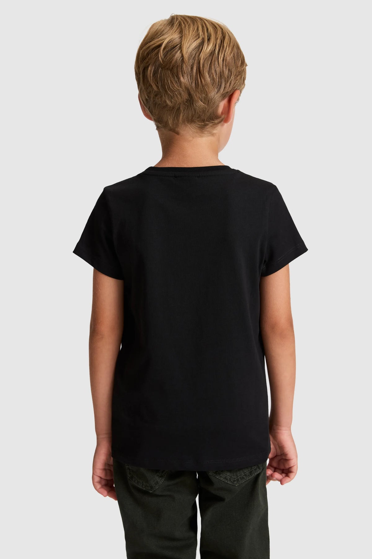 U.S. Polo Assn. Black Boys Black Short Sleeve T-Shirt SKU: G083SZ0110 PU-8661_VR046 Image 05