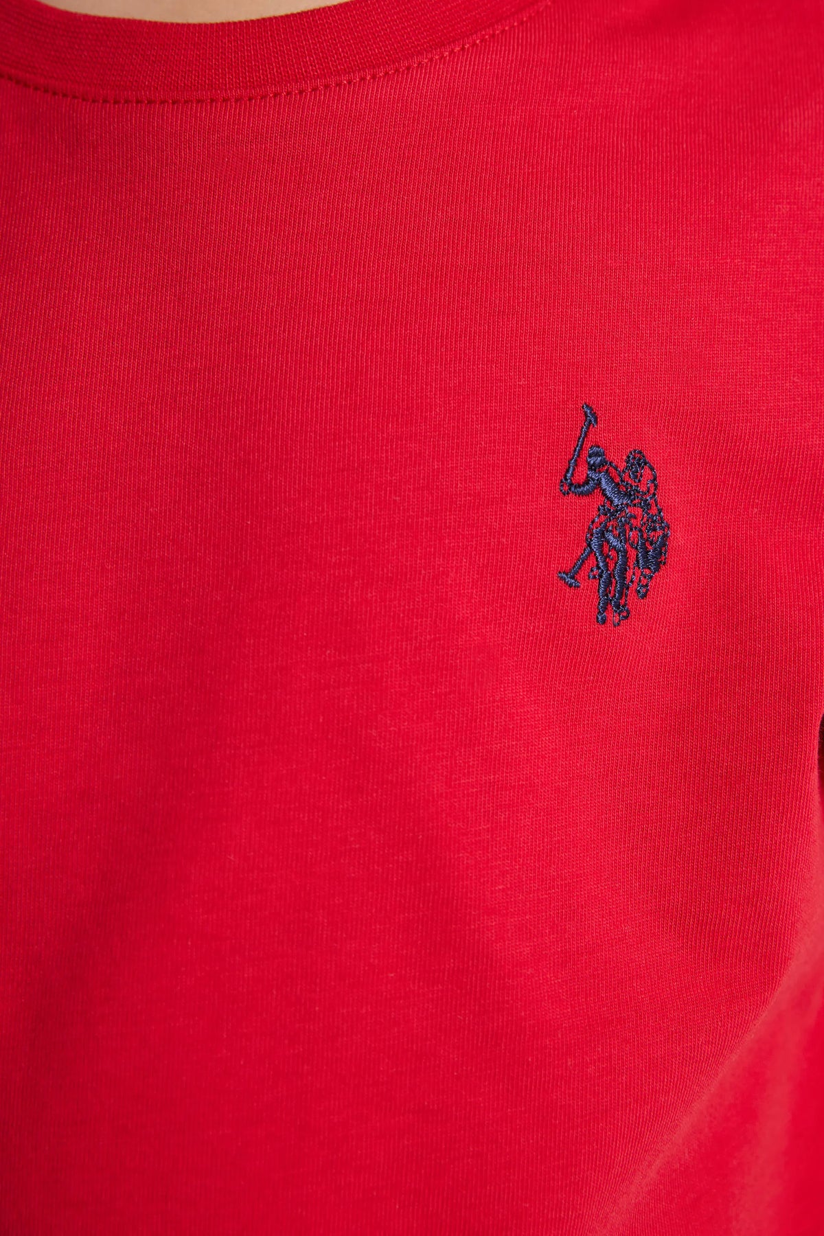 U.S. Polo Assn. Basic Red Boys Red Short Sleeve T-Shirt SKU: G083SZ0110 PU-8661_VR171 Image 06