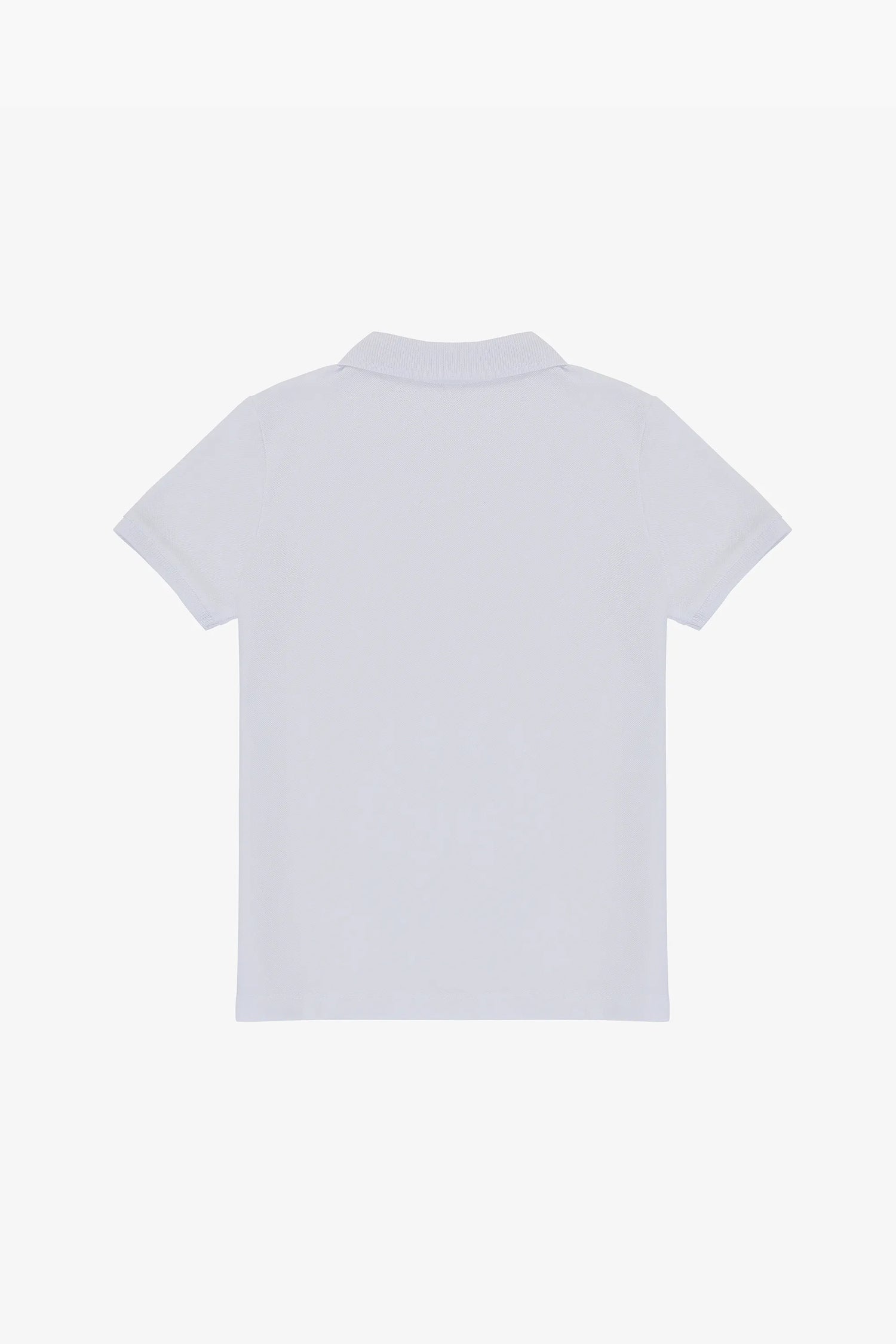 U.S. Polo Assn. White Boys White Polo Shirt SKU: G083SZ0110 PU-8730_VR013 Image 03