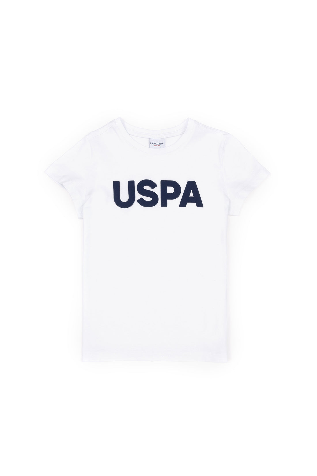 White T-Shirt With USPA Logo_G083SZ0110 1795027_VR013_02