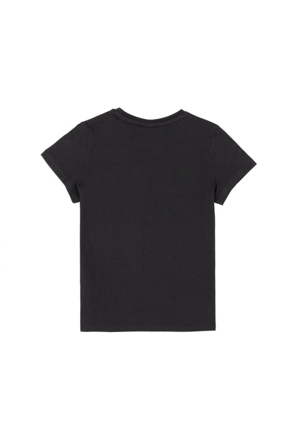 Black T-Shirt With USPA Logo_G083SZ0110 1795027_VR046_02