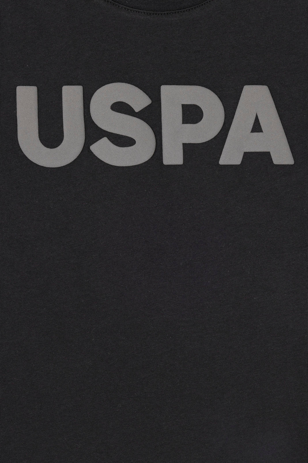 Black T-Shirt With USPA Logo_G083SZ0110 1795027_VR046_03
