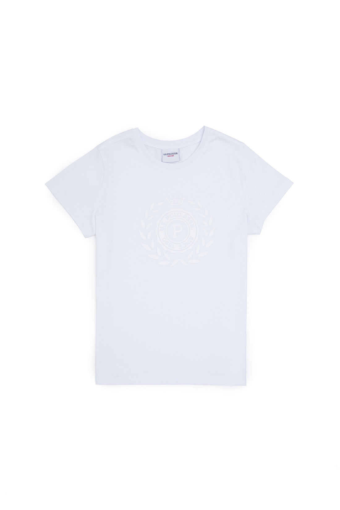 Plain Round Neck Cotton T-Shirt_G083SZ0110 1825538_VR013_02