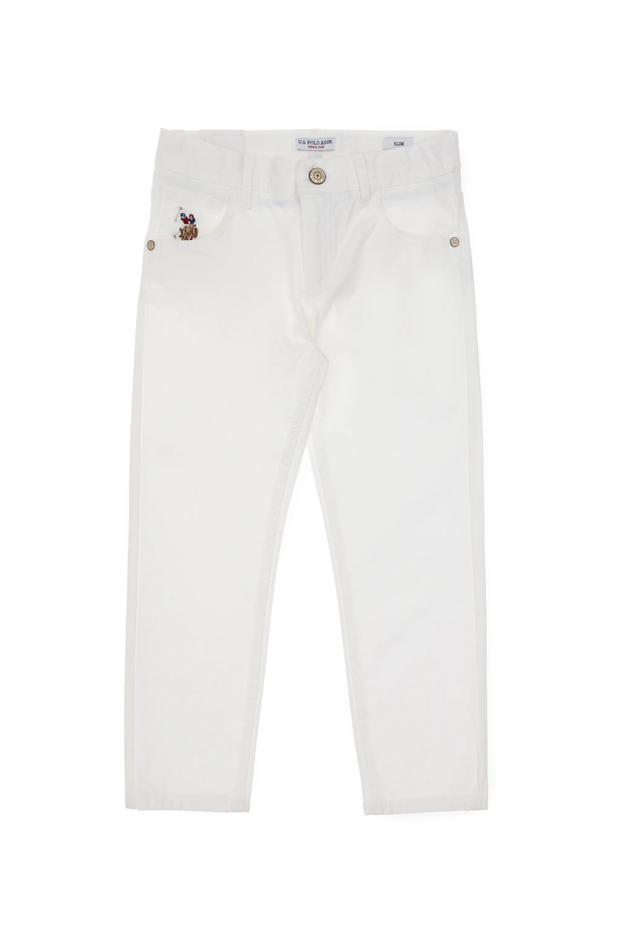 U.S. Polo Assn. White Boys White Chinos SKU: G083SZ0780 2109059_VR013 Image 03