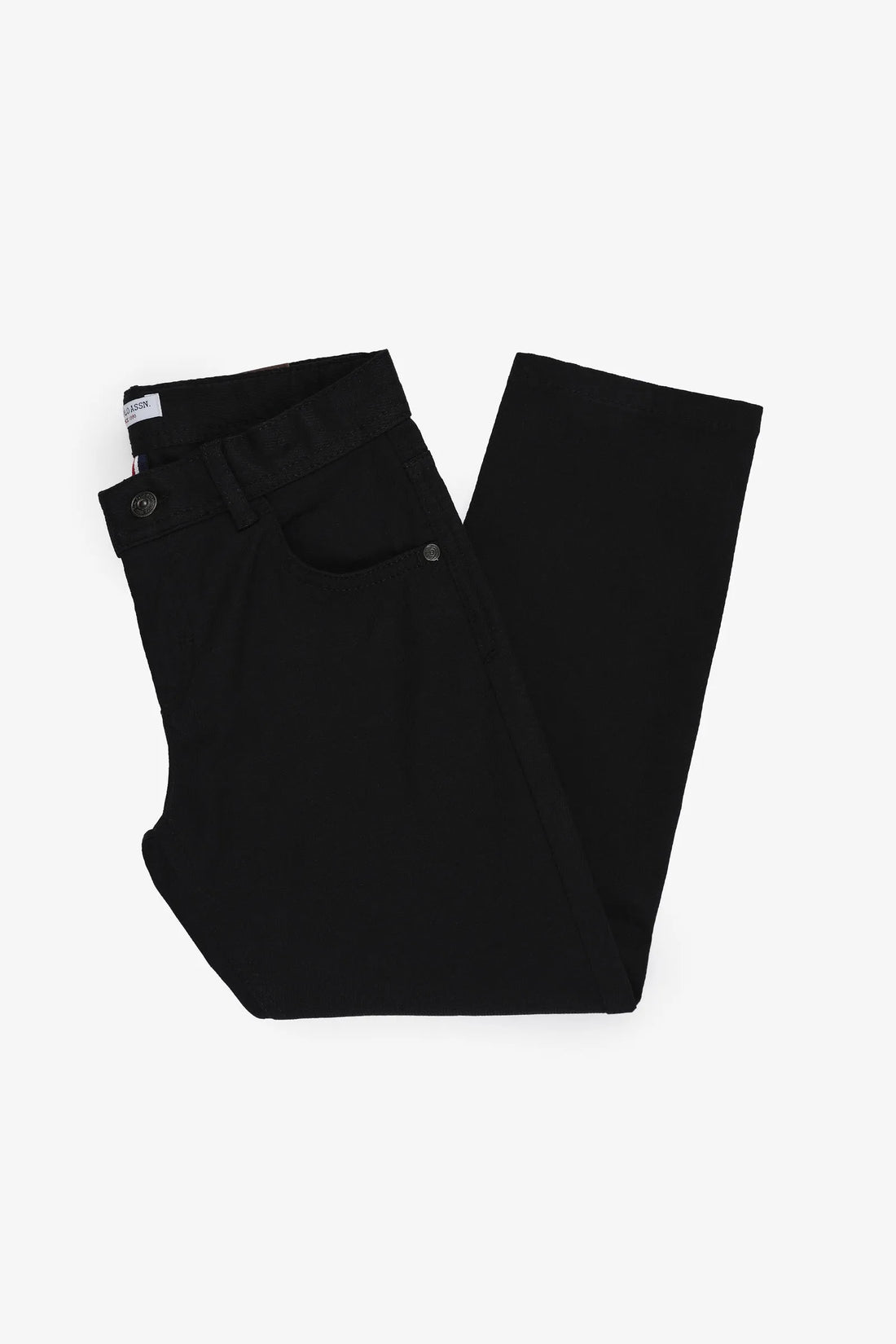U.S. Polo Assn. Black Boys Black Chinos SKU: G083SZ0780 PU-10338_VR046 Image 01