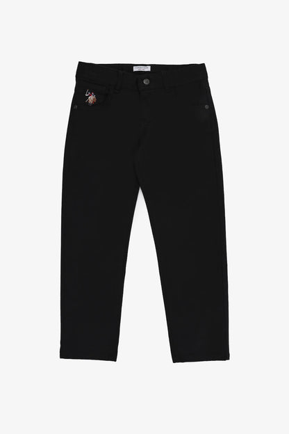 U.S. Polo Assn. Black Boys Black Chinos SKU: G083SZ0780 PU-10338_VR046 Image 02