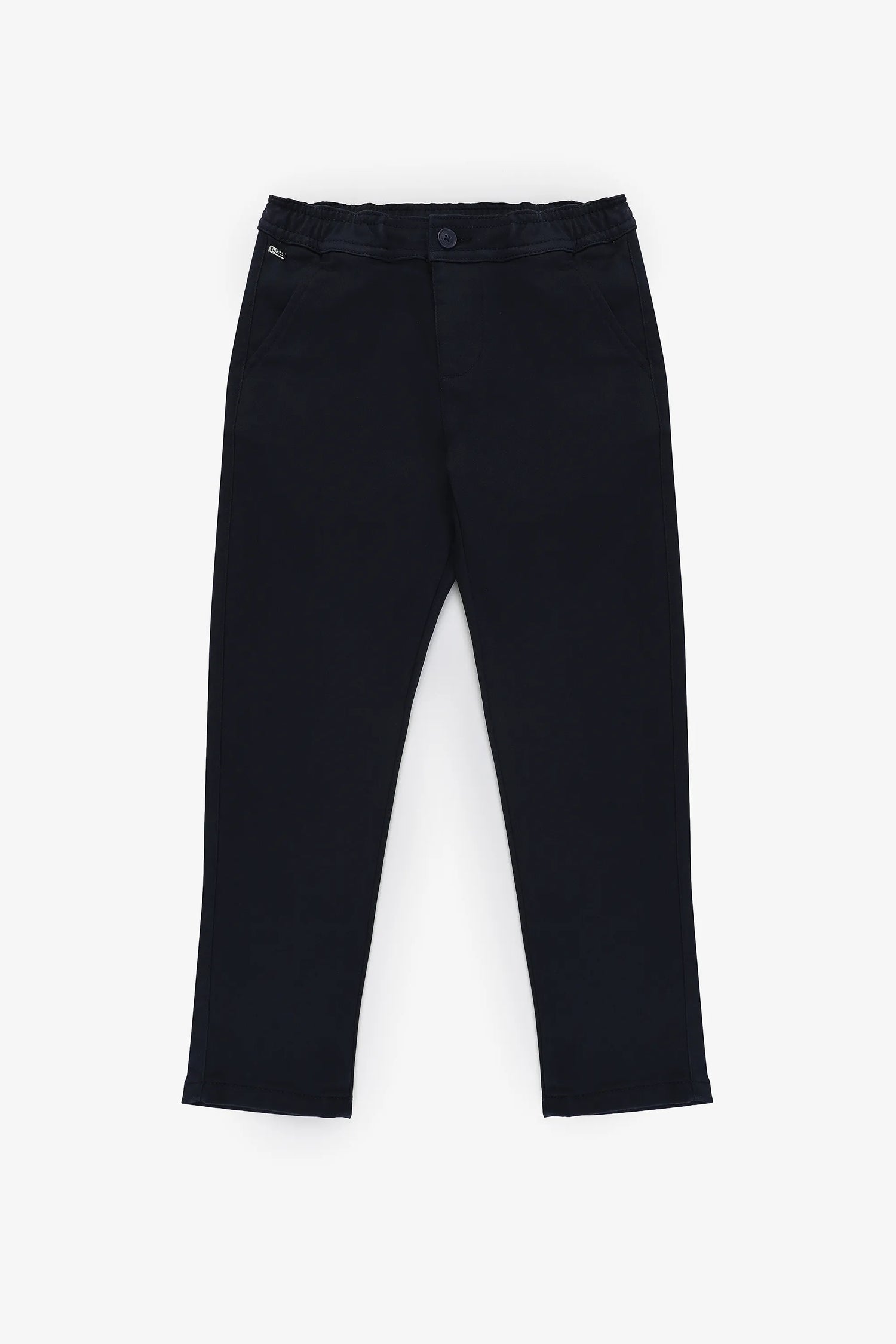 U.S. Polo Assn. Navy Blue Boys Navy Blue Chinos SKU: G083SZ0780 PU-10344_VR033 Image 02