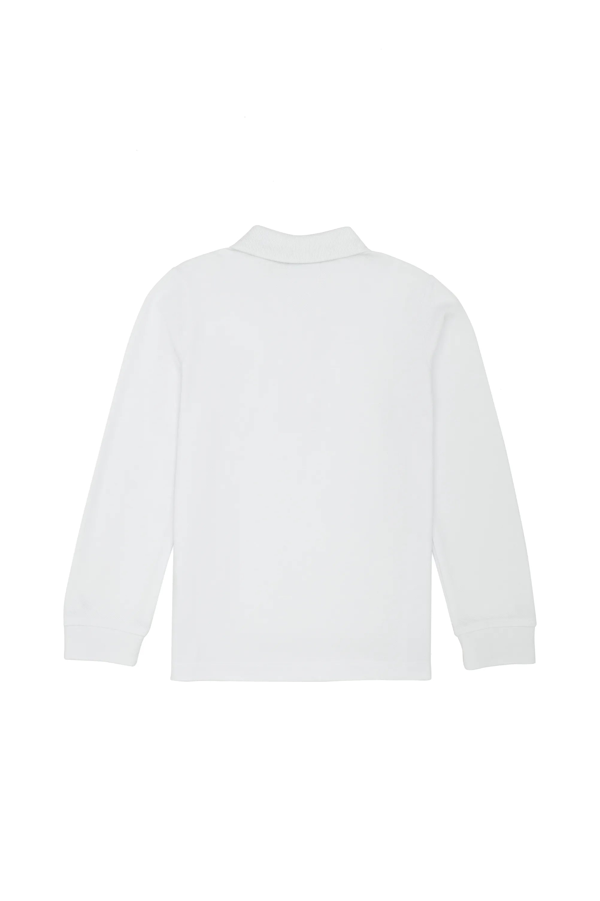 U.S. Polo Assn._White_White Long Sleeve Polo Shirt_G083SZ0820 1639231_VR013_05