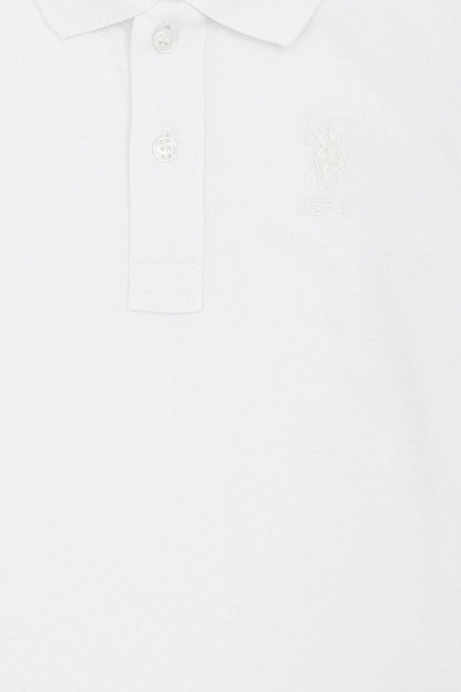 U.S. Polo Assn._White_White Long Sleeve Polo Shirt_G083SZ0820 1639231_VR013_06