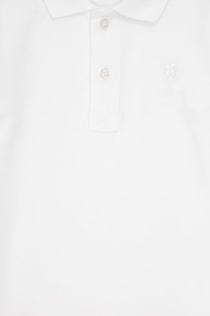 U.S. Polo Assn._White_White Long Sleeve Polo Shirt_G083SZ0820 1927680_VR013_04