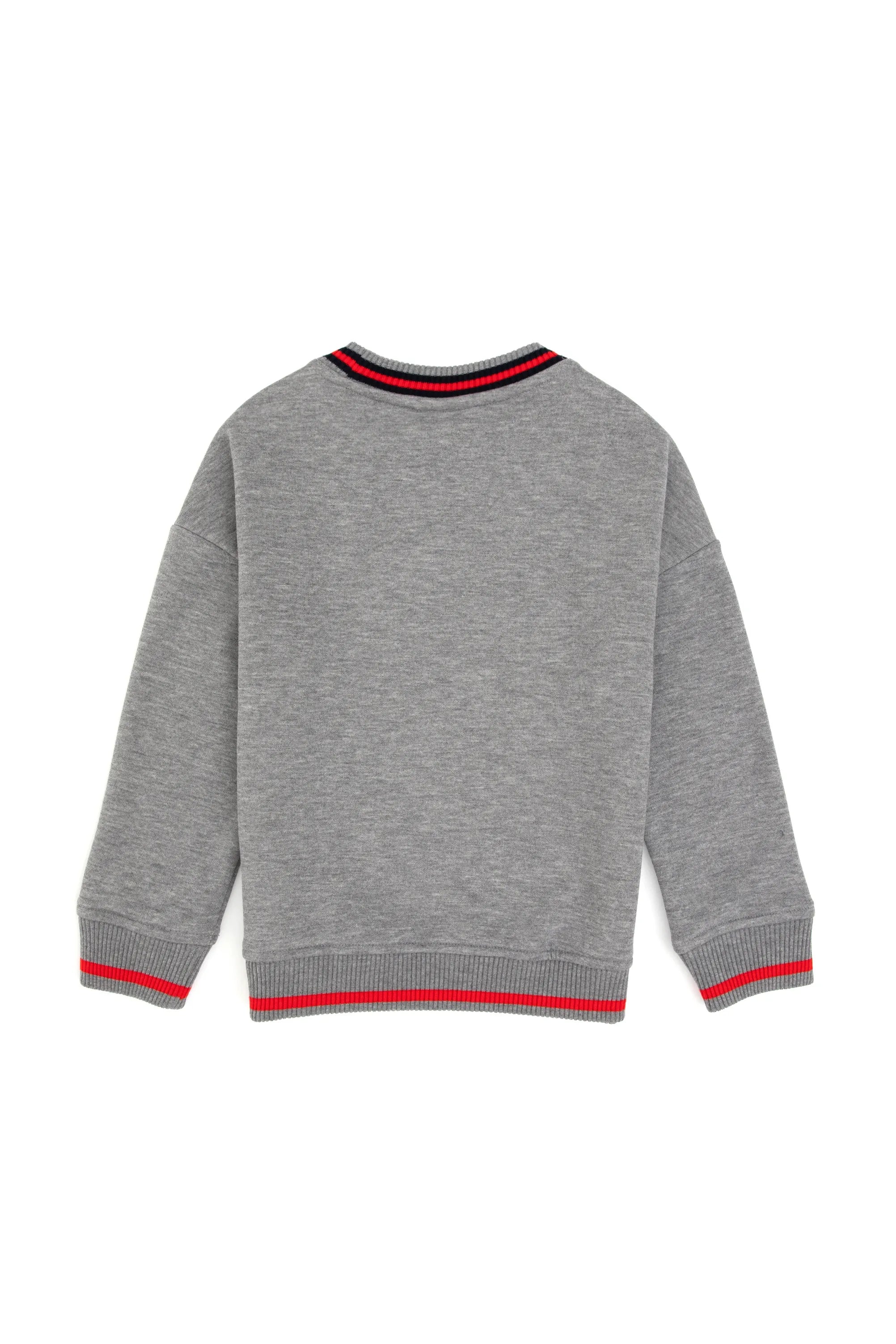 U.S. Polo Assn._Grey Melange_Grey Melange Sweatshirt_G083SZ0820 2236286_VR086_02