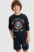 U.S. Polo Assn. Navy Boys Navy Crew Neck Printed Sweatshirt SKU: G083SZ0820 PU-13774_VR033 Image 01