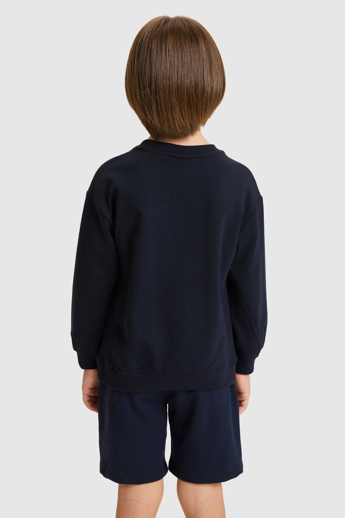 U.S. Polo Assn. Navy Boys Navy Crew Neck Printed Sweatshirt SKU: G083SZ0820 PU-13774_VR033 Image 05