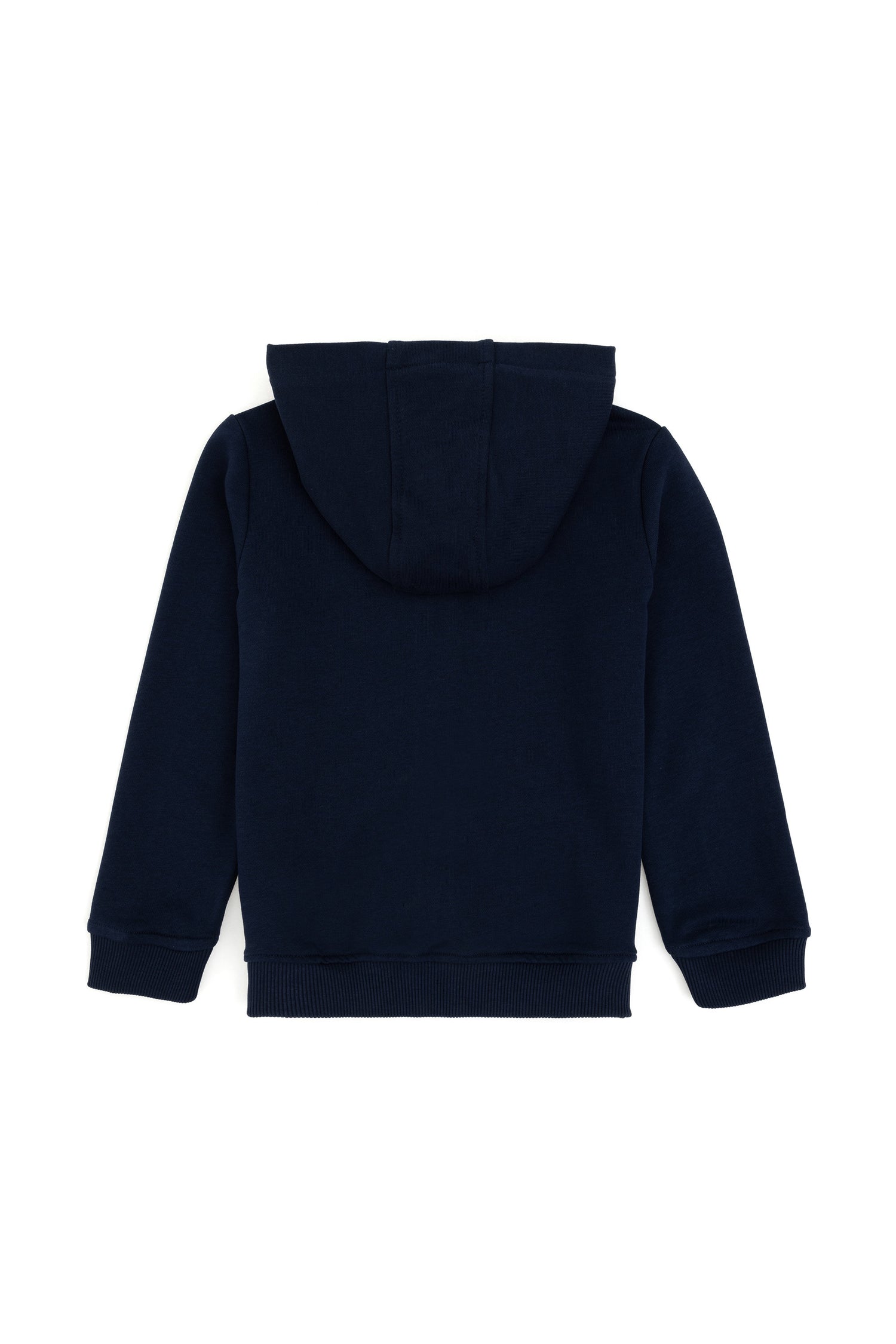 Navy Blue Sweatshirt with Hood_G083SZ0820 1927564_VR033_02