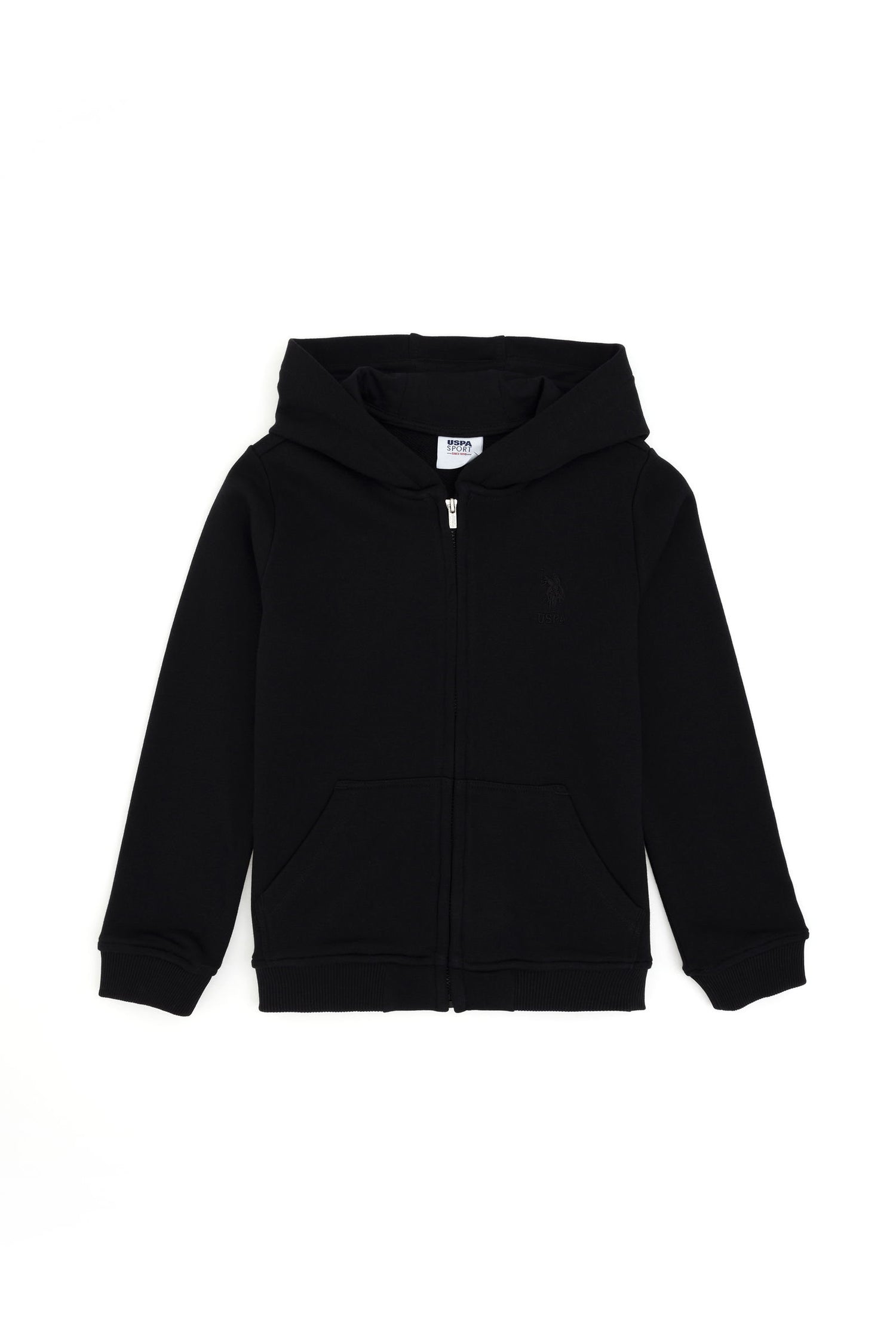 Black Sweatshirt with Hood_G083SZ0820 1927564_VR046_01