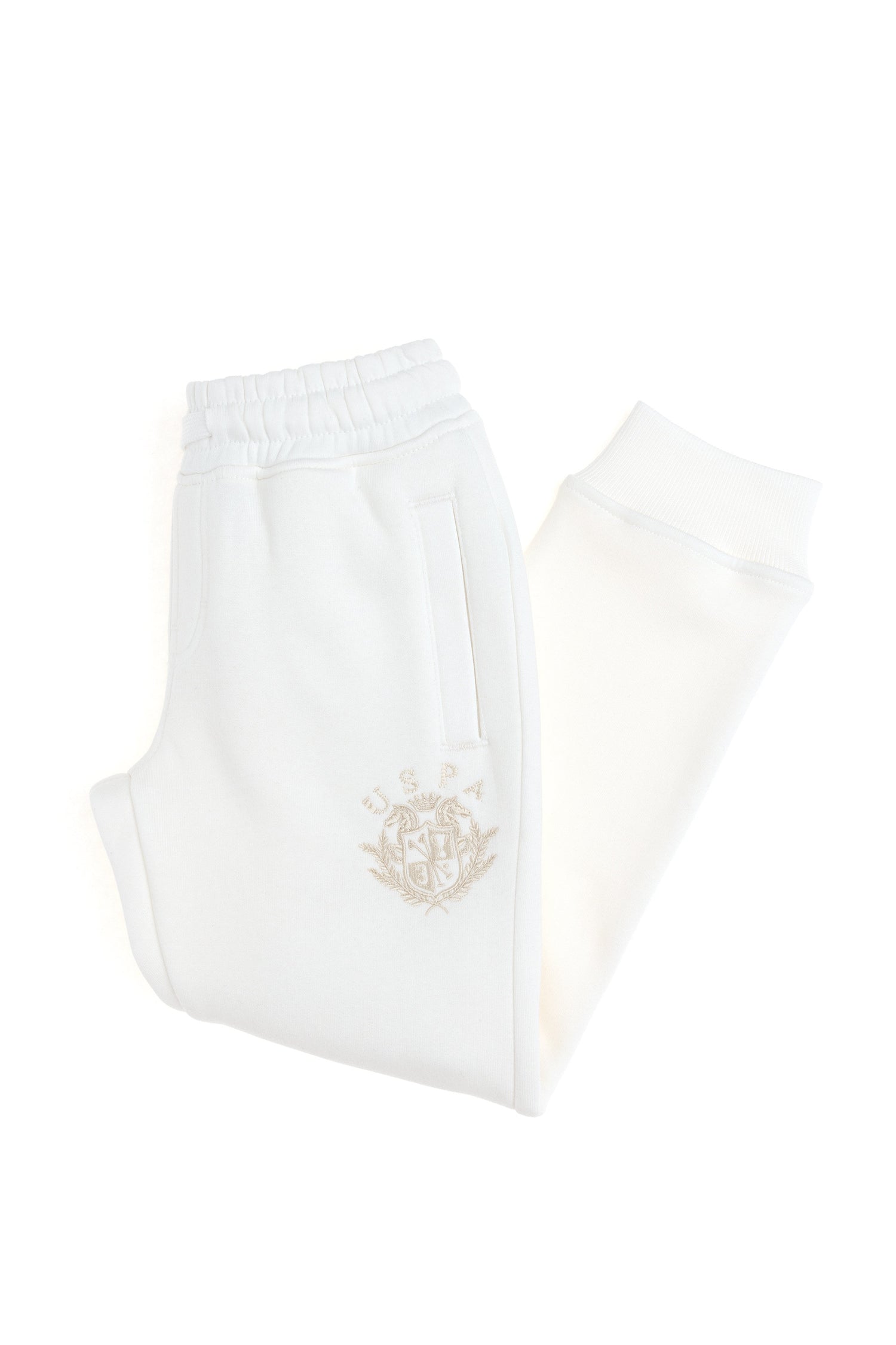 White Sweatpants With Uspa Logo_G083SZ0OP0 1946196_VR071_02