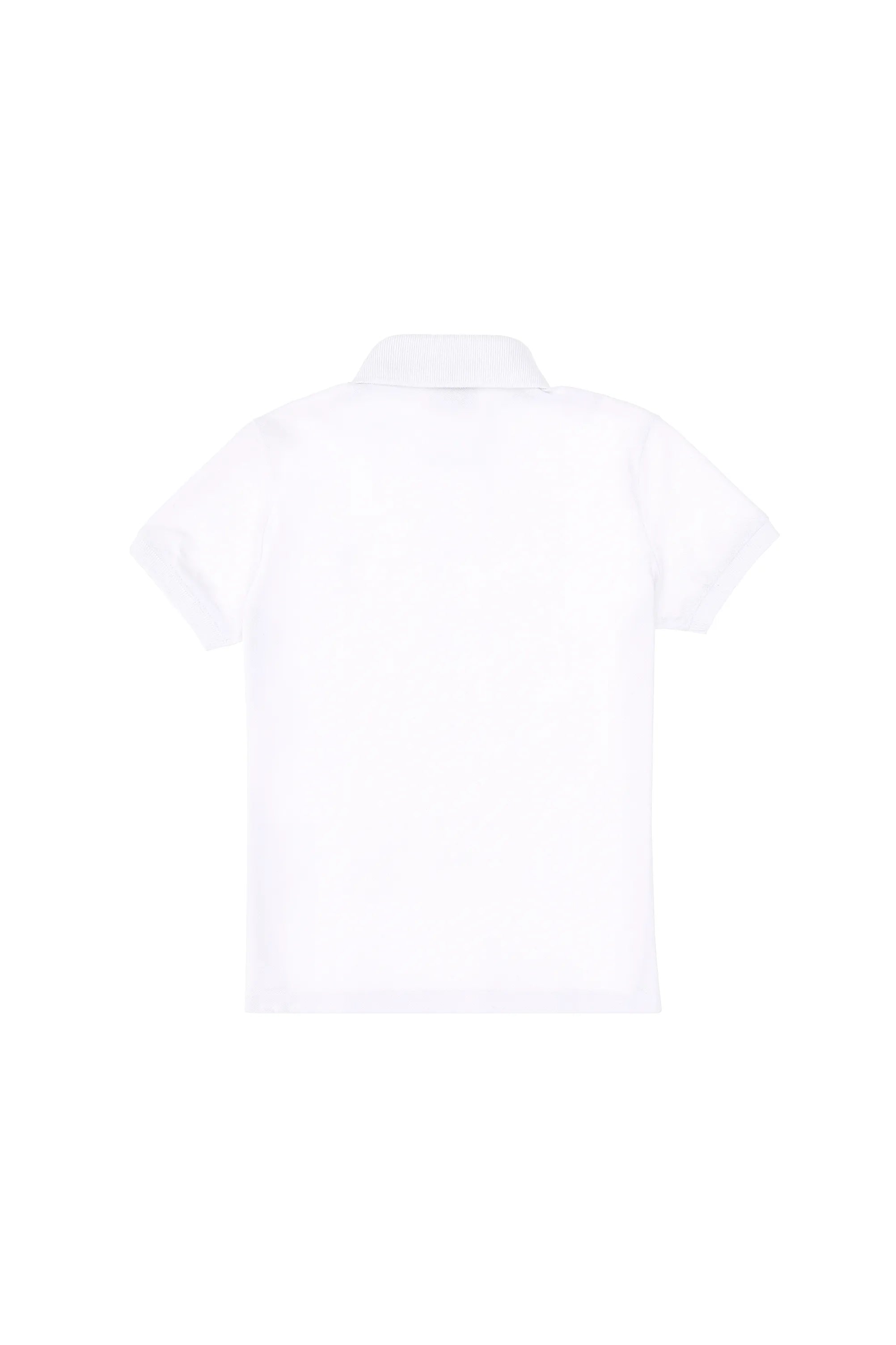 U.S. Polo Assn. White Girls White Polo Shirt SKU: G084SZ0110 2088490_VR013 Image 03