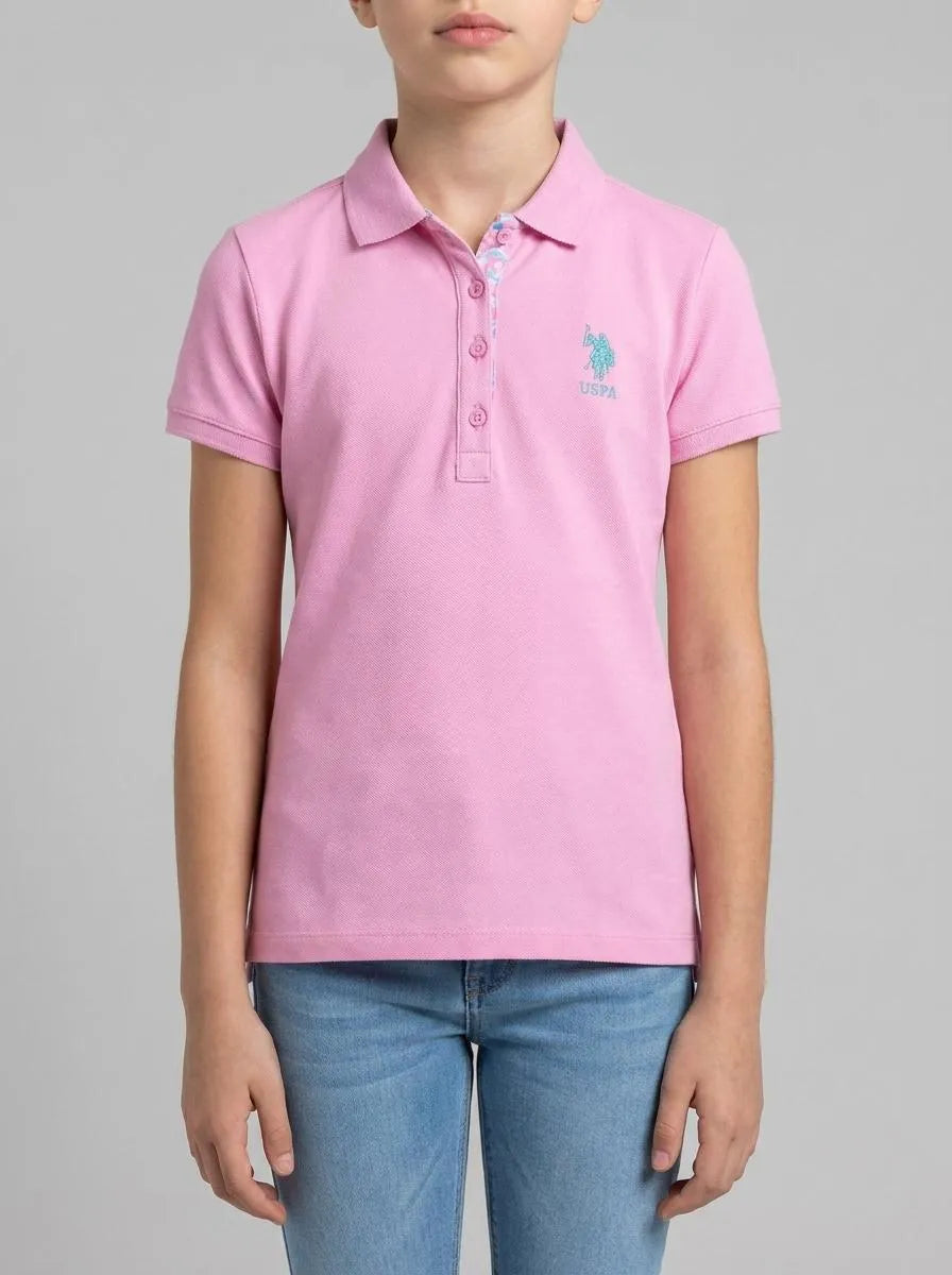 U.S. Polo Assn. Magnolia Girls Magnolia Polo Shirt SKU: G084SZ0110 2088490_VR211 Image 00