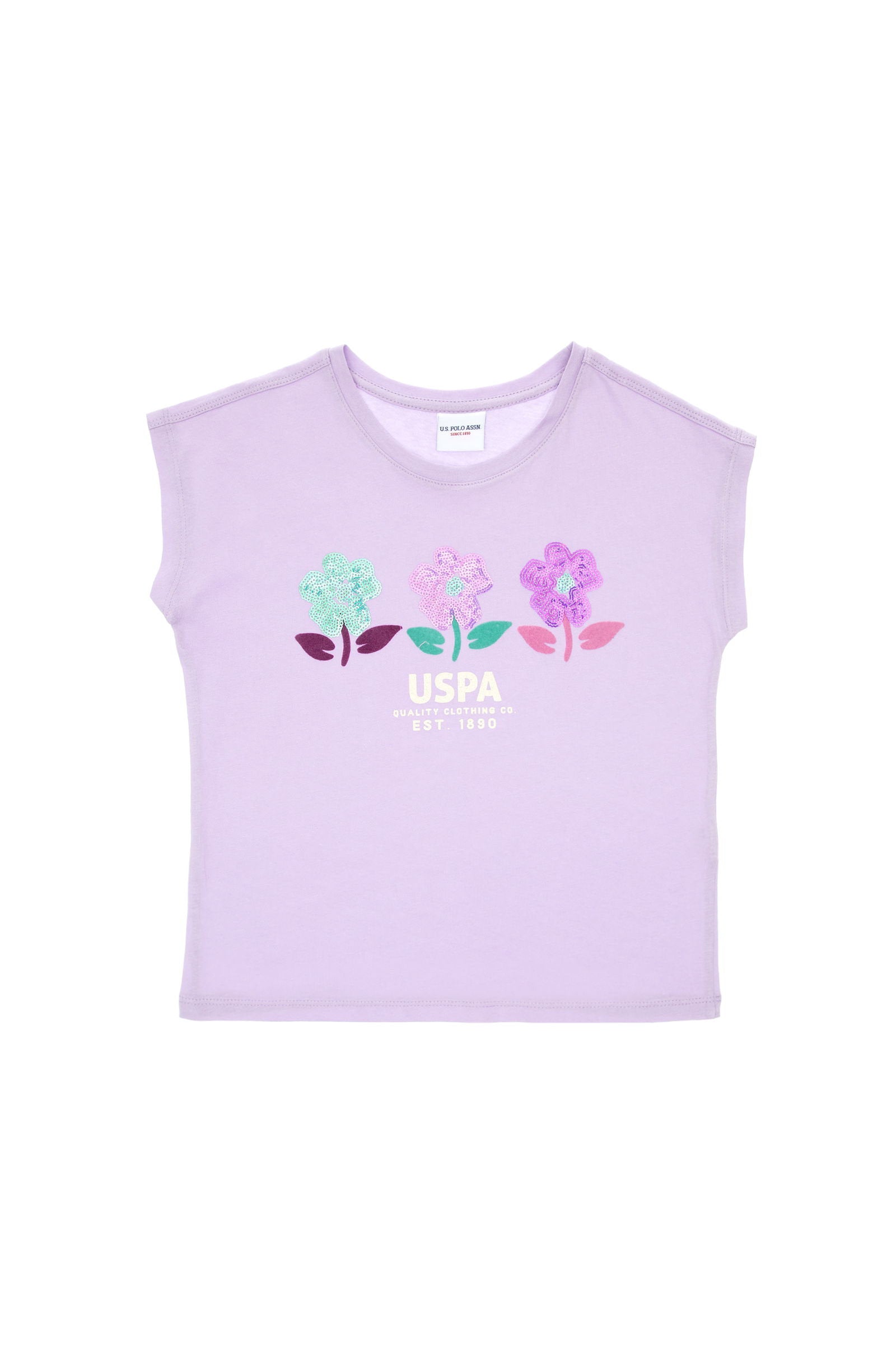 U.S. Polo Assn._Lilac T-Shirt_G084SZ0110 2105649_VR034_01