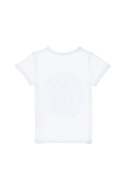 U.S. Polo Assn. White Girls White T-Shirt SKU: G084SZ0110 2105849_VR013 Image 03
