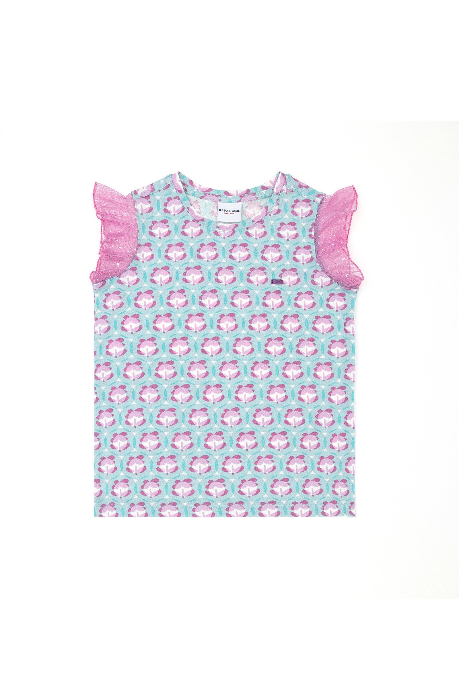 Multi-Color Top With Ruffle Sleeves_G084SZ0110 1834448_VR090_01