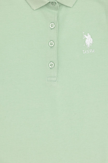 U.S. Polo Assn. Water Green Girls Water Green Knitting Dress SKU: G084SZ0750 2109322_VR048 Image 03