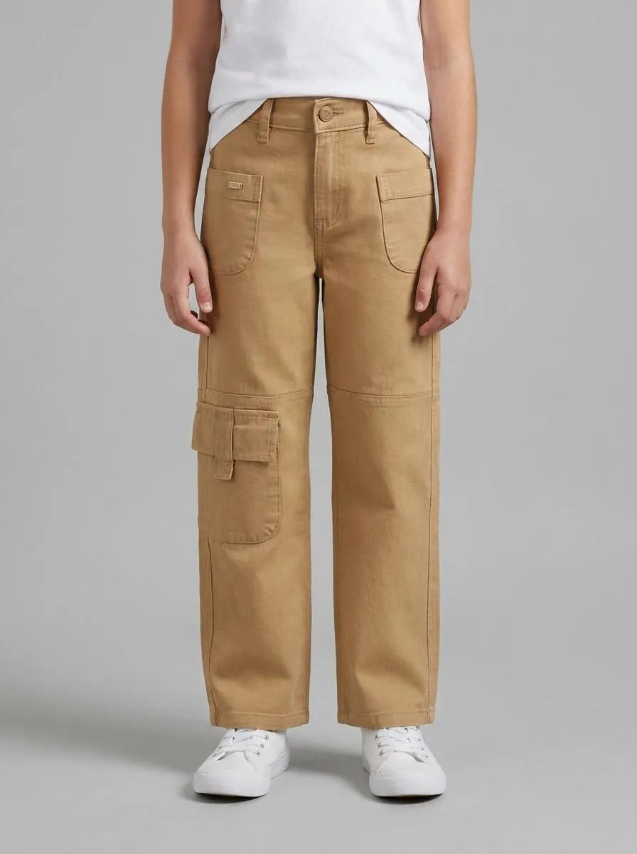 U.S. Polo Assn. Camel Girls Camel Sport Trouser SKU: G084SZ0780 2113382_VR015 Image 00