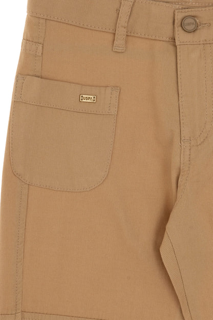 U.S. Polo Assn. Camel Girls Camel Sport Trouser SKU: G084SZ0780 2113382_VR015 Image 03