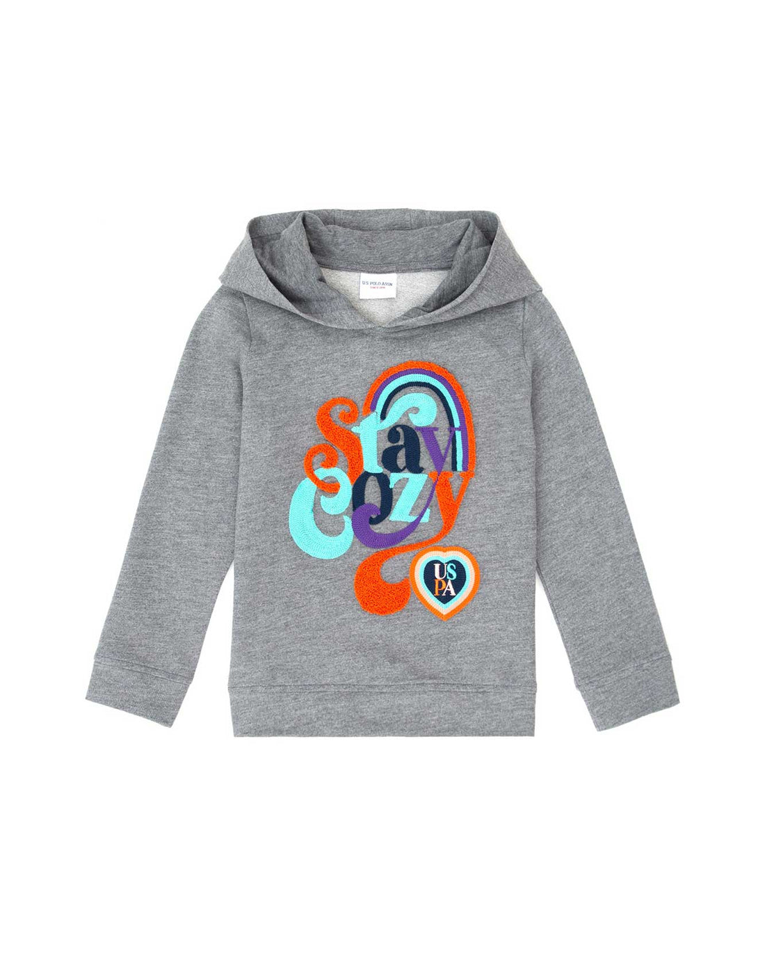 LIght Grey Sweat Shirt U.S. Polo Assn.