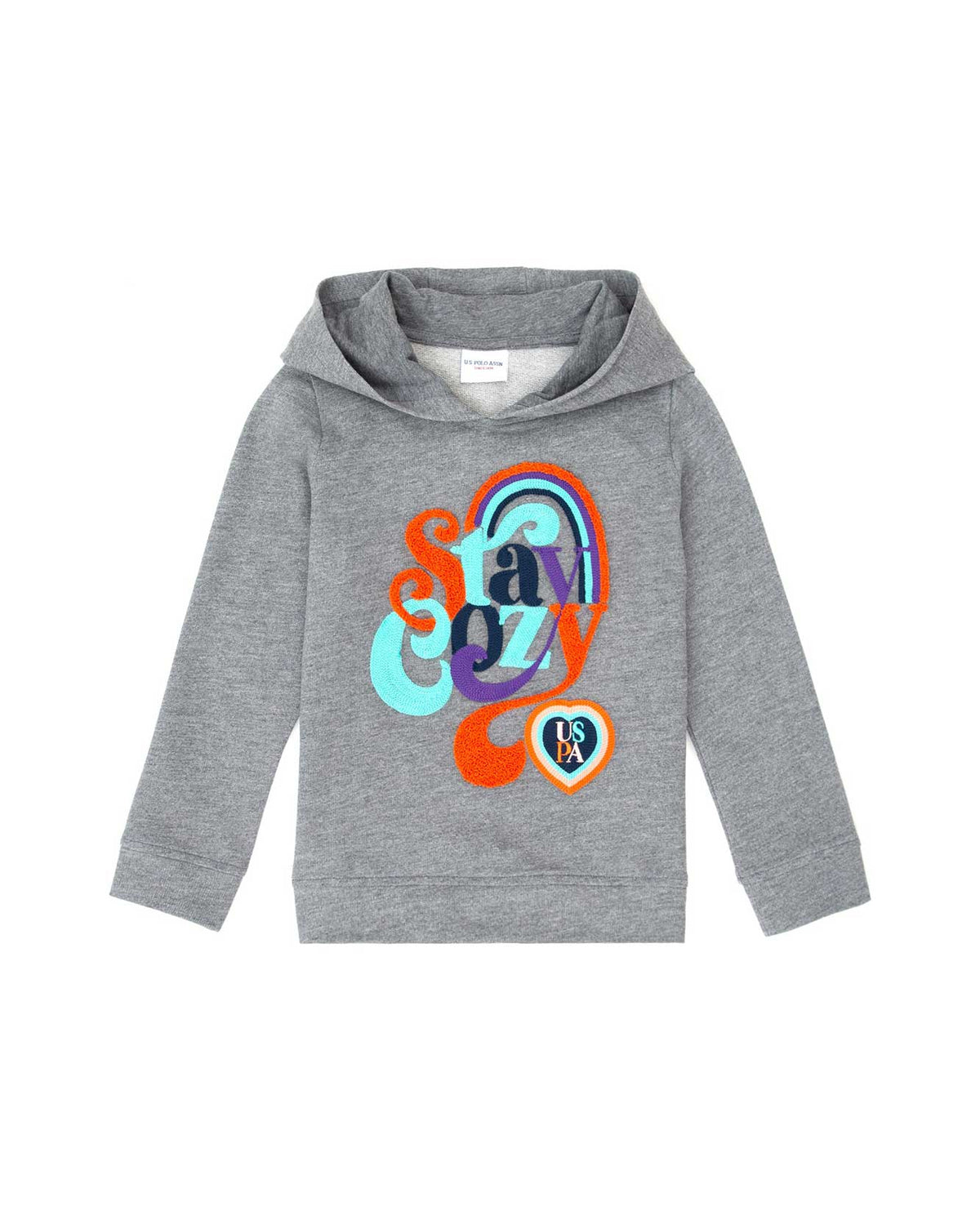 LIght Grey Sweat Shirt U.S. Polo Assn.