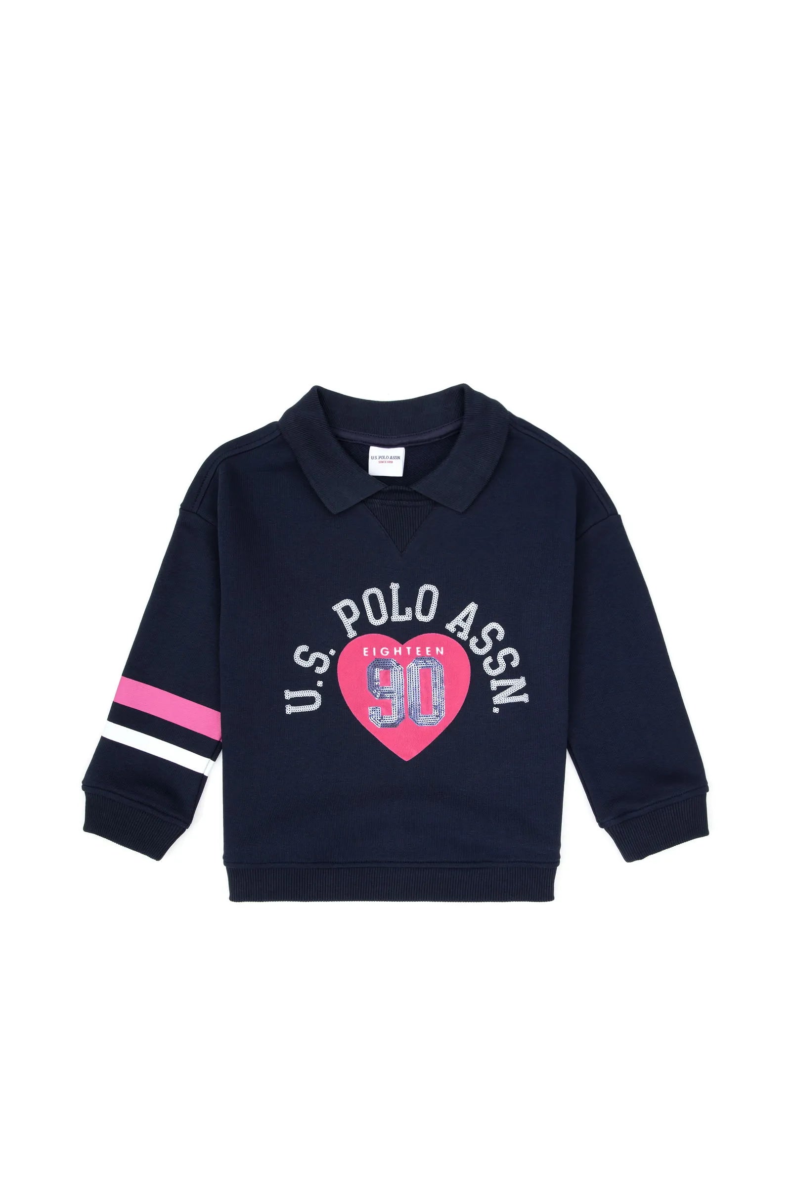 U.S. Polo Assn._Navy_Navy Sweatshirt With Logo_G084SZ0820 PU-7999_VR033_01