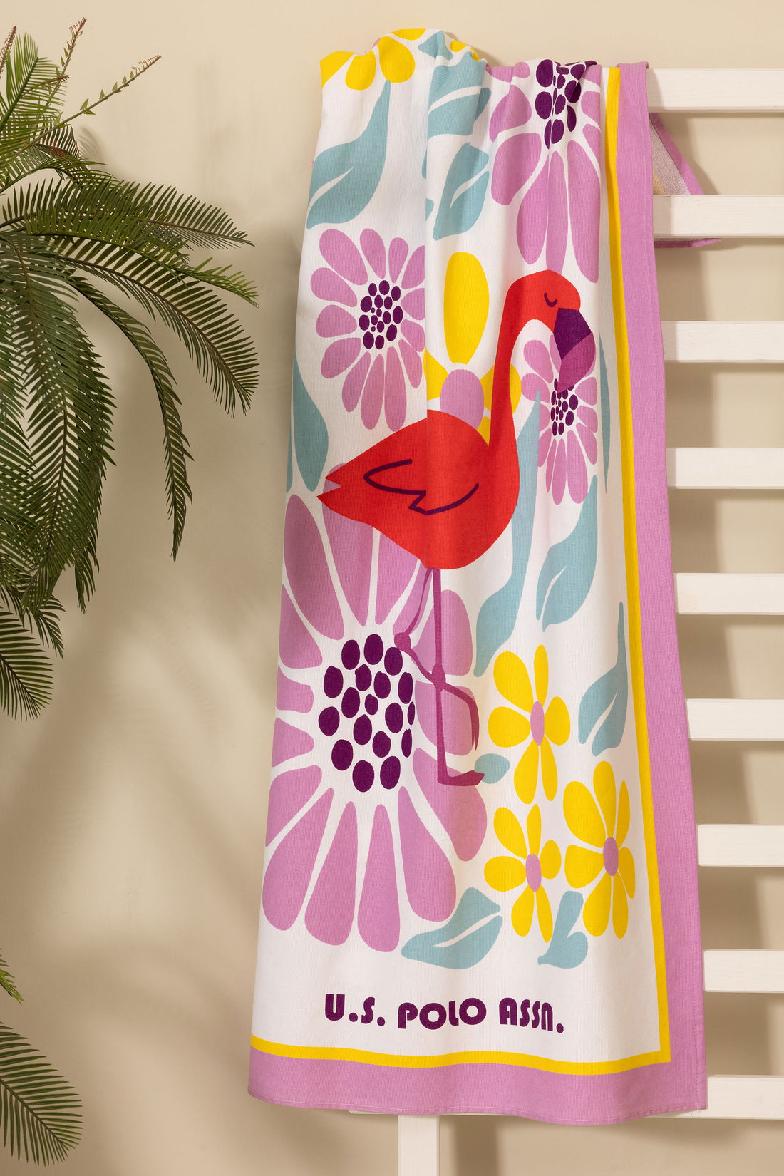 U.S. Polo Assn._Mint_Beach Towel_G084SZ0860 2173288_VR090_01