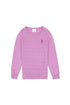 U.S. Polo Assn. Lilac Girls Lilac Cable Knit Crew Neck Pullover SKU: G084SZ0TK0 1921381_VR034 Image 01