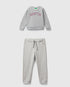 100% Organic Cotton Sweatshirt With Logo Tracksuit_G10F8-GF01NS_501_01