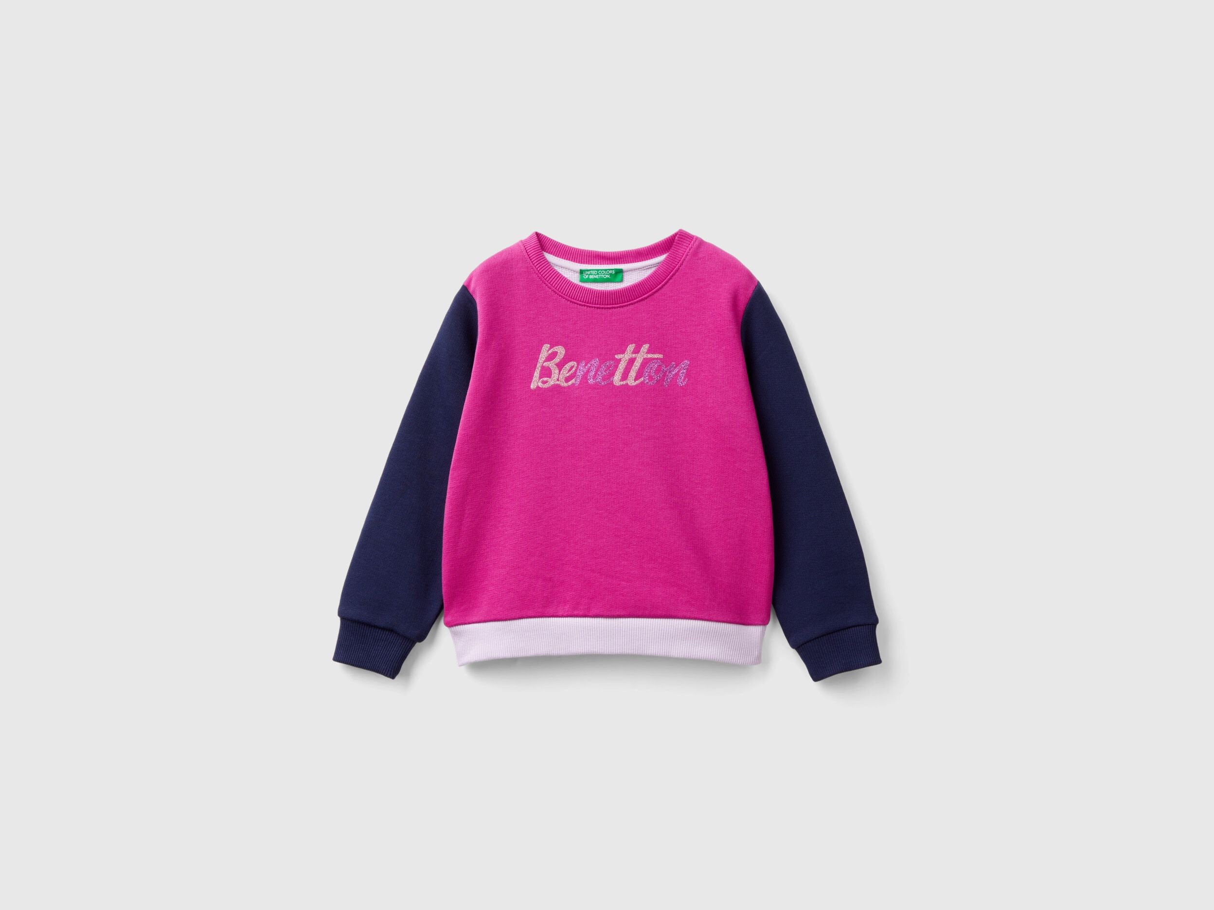 100% Organic Cotton Sweatshirt With Logo Tracksuit_G10F8-GF01NS_903_02